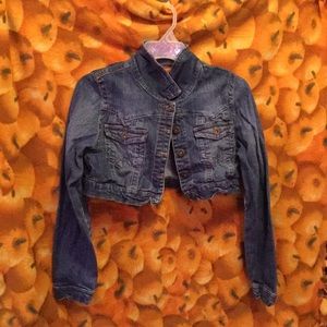 Cropped Jean jacket